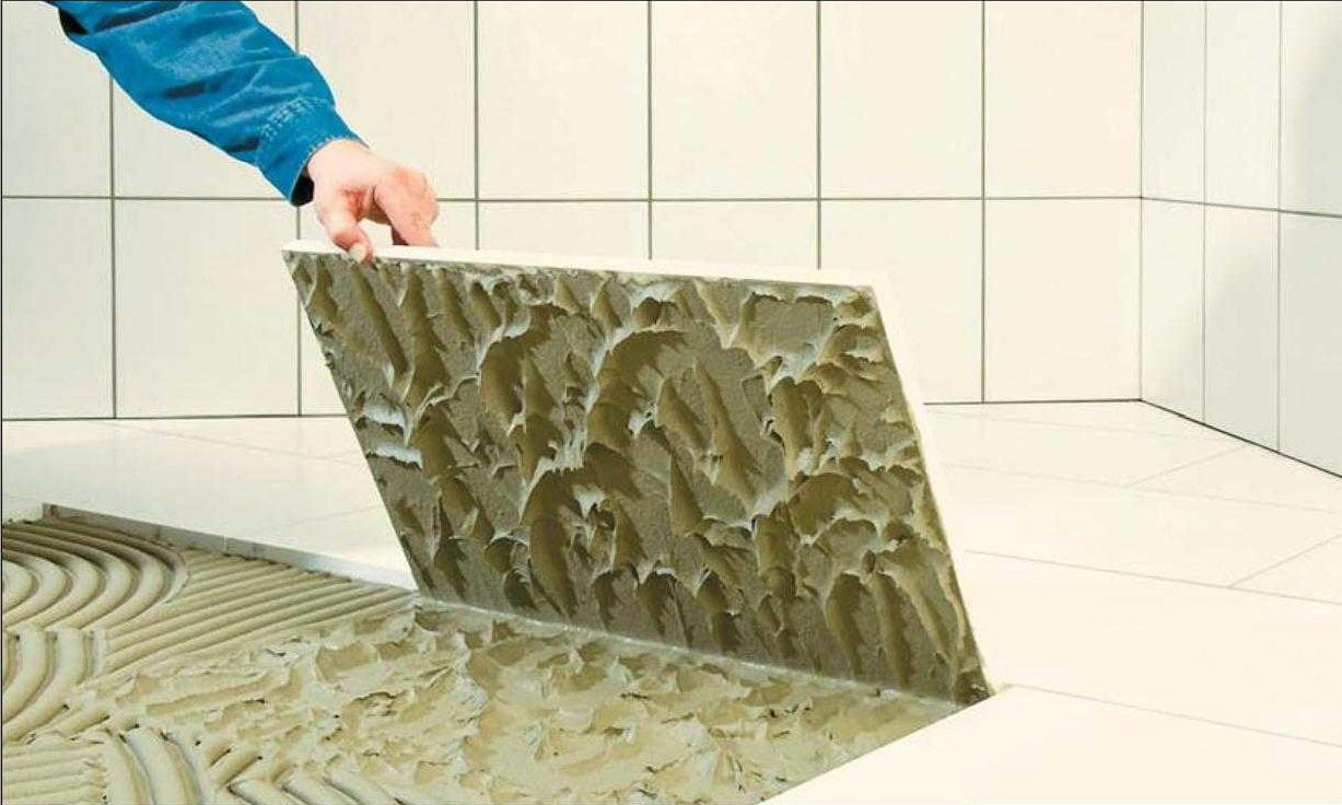 Правильный клей для керамической плитки