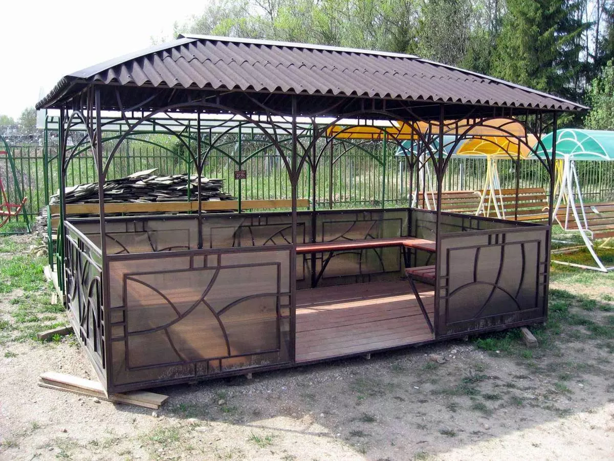 Выразительная беседка фото