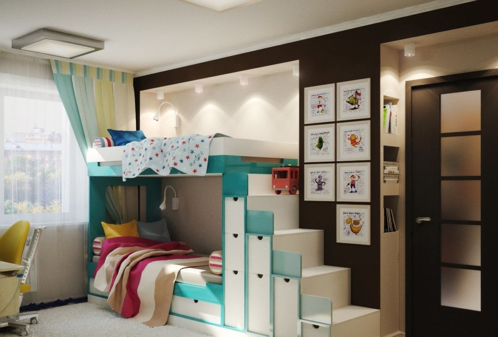 Дизайн детской комнаты фото