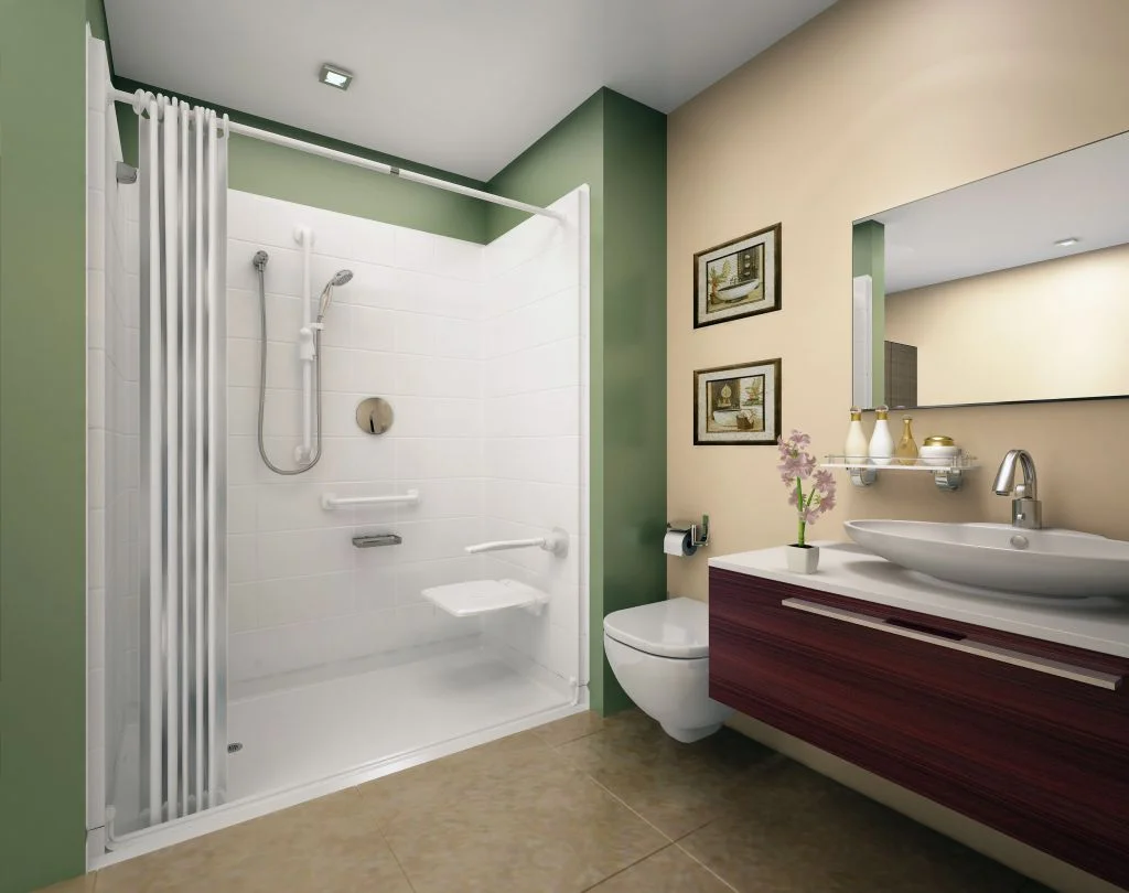 Размещение в маленькой ванной желаемых предметов